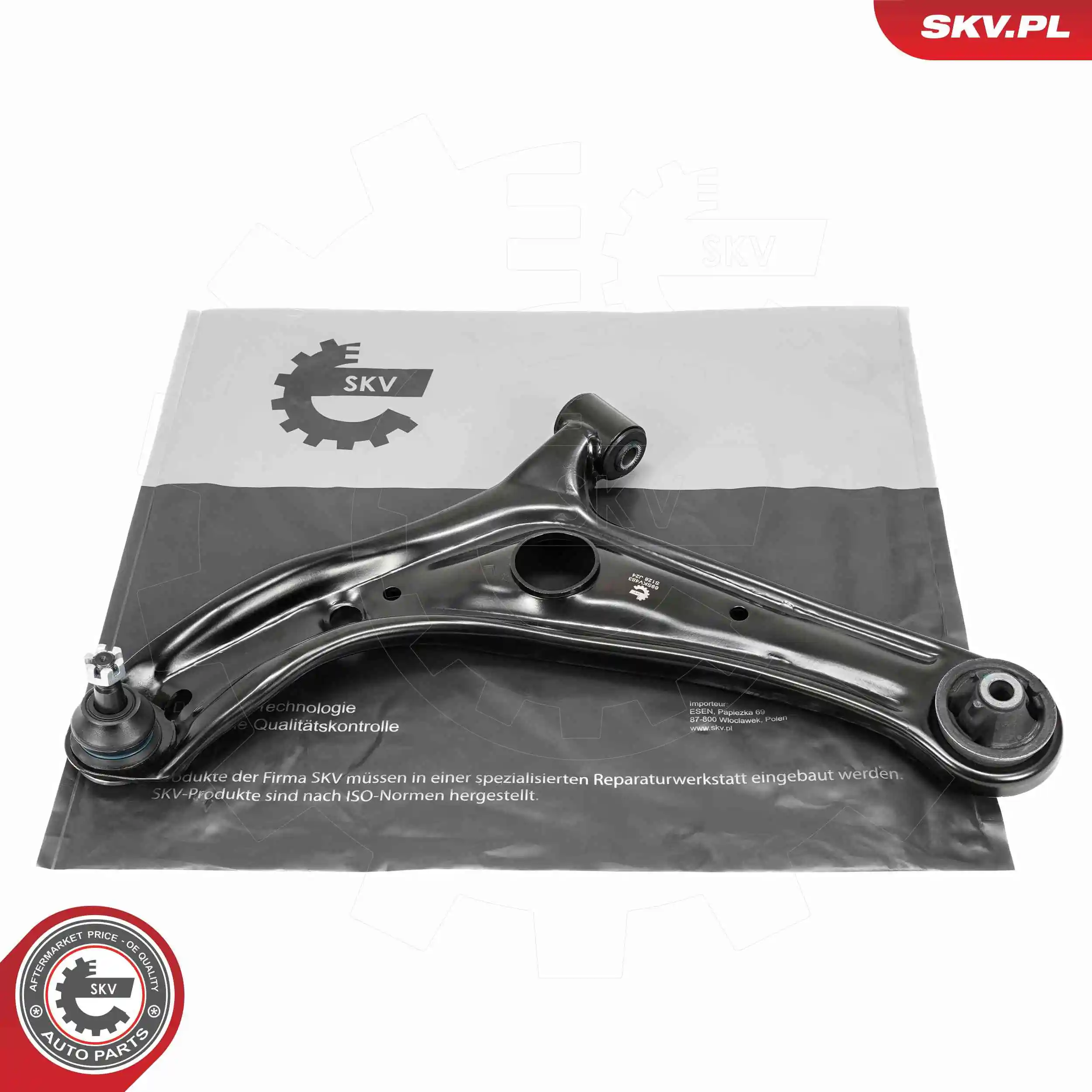 Control/Trailing Arm, wheel suspension